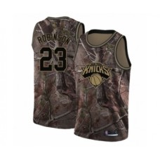 Men's New York Knicks #23 Mitchell Robinson Swingman Camo Realtree Collection Basketball Jersey