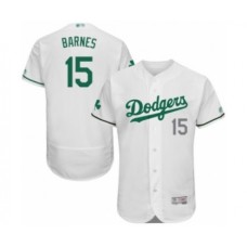 Men's Los Angeles Dodgers #15 Austin Barnes White Celtic Flexbase Authentic Collection Baseball Player Stitched Jersey