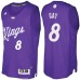 Men's Sacramento Kings #8 Rudy Gay Purple 2016-2017 Christmas Day NBA Swingman Jersey