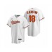 Men's Baltimore Orioles #18 Heston Kjerstad White 2020 MLB Draft Replica Home Stitched Jersey