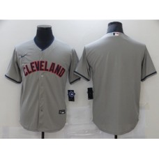 Men's Nike Cleveland Indians Blank Gray Home Baseball Stitched Jersey