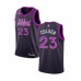 Men's Minnesota Timberwolves #23 Jarrett Culver Authentic Purple Basketball Stitched Jersey - City Edition