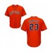 Men's Houston Astros #23 Michael Brantley Replica Orange Alternate Cool Base Baseball Jersey