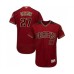 Men's Arizona Diamondbacks #27 Matt Szczur Red Alternate Authentic Collection Flex Base Baseball Jersey