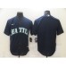 Men's Nike Seattle Mariners Blank Blue Stitched Jersey