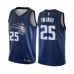 Men's Orlando Magic #25 Wes Iwundu Authentic Blue Basketball Stitched Jersey - City Edition