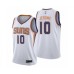 Men's Phoenix Suns #10 Ty Jerome Authentic White Basketball Stitched Jersey - Association Edition