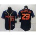 Men's Houston Astros #23 Michael Brantley Nike Navy 2022 City Connect Player Stitched Jersey