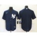 Men's Nike New York Yankees Blank Navy Blue Alternate Stitched Baseball Jersey