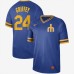 Men's Nike Seattle Mariners #24 Ken Griffey Nike Cooperstown Collection Legend V-Neck Stitched Jersey Royal