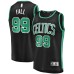 Men's Boston Celtics #99 Tacko Fall Fanatics Branded Black 2020-21 Fast Break Player Replica Stitched Jersey