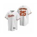 Men's Baltimore Orioles #25 Anthony Santander Nike White 2020 Replica Home Stitched Jersey