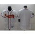 Men's Atlanta Braves Blank White 2022 Gold Program Authentic Player Stitched Jersey