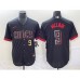 Men's Cincinnati Reds #9 Matt McLain Number Black 2023 City Connect Cool Base Stitched Jersey