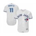 Men's Toronto Blue Jays #11 Bo Bichette White Home Flex Base Authentic Collection Baseball Player Stitched Jersey