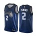 Men's Orlando Magic #2 Al-Farouq Aminu Authentic Blue Basketball Jersey - City Edition