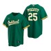 Men's Nike Oakland Athletics #25 Stephen Piscotty Green Alternate Stitched Baseball Jersey