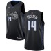 Men's Nike Orlando Magic #14 D.J. Augustin Swingman Black NBA Jersey - City Edition