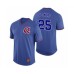 Men's Atlanta Braves #25 Tyler Flowers Royal Cooperstown Collection Legend Stitched Jersey