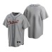 Men's Nike Detroit Tigers Blank Gray Road Baseball Stitched Jersey