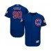 Men's Chicago Cubs #90 Justin Steele Grey Road Flex Base Authentic Collection Baseball Player Stitched Jersey (2)