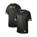 Men's Los Angeles Angels of Anaheim #7 Zack Cozart Authentic Black Gold Fashion Baseball Stitched Jersey