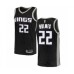 Men's Sacramento Kings #22 Richaun Holmes Authentic Black Basketball Jersey Statement Edition