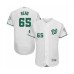 Men's Washington Nationals #65 Raudy Read White Celtic Flexbase Authentic Collection Baseball Player Stitched Jersey