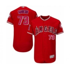 Men's Los Angeles Angels of Anaheim #73 Luis Madero Red Alternate Flex Base Authentic Collection Baseball Player Stitched Jersey