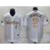 Men's Miami Marlins #2 Jazz Chisholm Jr Number White 2022 All Star Stitched Cool Base Nike Jersey