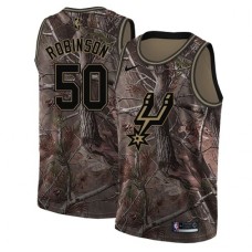 Men's Nike San Antonio Spurs #50 David Robinson Swingman Camo Realtree Collection NBA Jersey