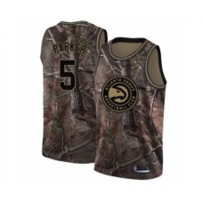 Men's Atlanta Hawks #5 Jabari Parker Swingman Camo Realtree Collection Basketball Jersey