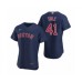 Men's Boston Red Sox #41 Chris Sale Nike Navy Authentic 2020 Alternate Stitched Jersey