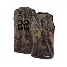 Men's Miami Heat #22 Jimmy Butler Swingman Camo Realtree Collection Basketball Jersey