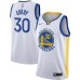 Men's Golden State Warriors #30 Stephen Curry Nike White 2020-21 Swingman Stitched Jersey