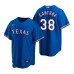 Men's Nike Texas Rangers #38 Danny Santana Royal Alternate Stitched Baseball Jersey