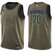 Men's Nike Indiana Pacers #20 Doug McDermott Swingman Green Salute to Service NBA Jersey