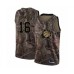 Men's Phoenix Suns #16 Tyler Johnson Swingman Camo Realtree Collection Basketball Jersey