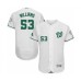 Men's Washington Nationals #53 Austen Williams White Celtic Flexbase Authentic Collection Baseball Player Stitched Jersey