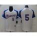 Men's Nike Atlanta Braves #5 Freddie Freeman White Stitched Baseball Jersey