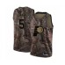 Men's Indiana Pacers #5 Edmond Sumner Swingman Camo Realtree Collection Basketball Stitched Jersey