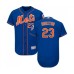 Men's New York Mets #23 Keon Broxton Royal Blue Alternate Flex Base Authentic Collection Baseball Jersey