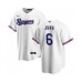 Men's Texas Rangers #6 Josh Jung White Cool Base Stitched Baseball Jersey