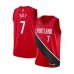 Men's Portland Trail Blazers #7 Brandon Roy Authentic Red Finished Basketball Stitched Jersey - Statement Edition