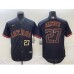 Men's Houston Astros #27 Jose Altuve Number Lights Out Black Fashion Stitched MLB Cool Base Nike Jersey1