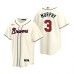 Men's Nike Atlanta Braves #3 Dale Murphy Cream Alternate Stitched Baseball Jersey