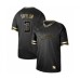 Men's Washington Nationals #3 Michael Taylor Authentic Black Gold Fashion Baseball Stitched Jersey