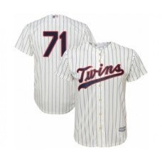 Men's Minnesota Twins #71 Sean Poppen Replica Cream Alternate Cool Base Baseball Player Stitched Jersey