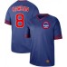 Men's Nike Chicago Cubs #8 Andre Dawson Royal Authentic Cooperstown Collection Stitched Baseball Jersey