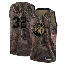 Men's Nike Minnesota Timberwolves #32 Karl-Anthony Towns Swingman Camo Realtree Collection NBA Jersey